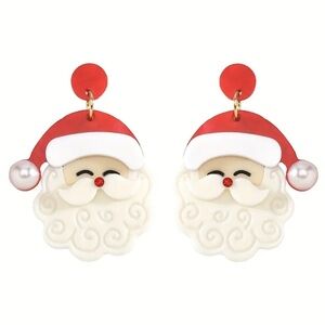 🎄3 for $23🎄 Santa Clause Dangle Earrings